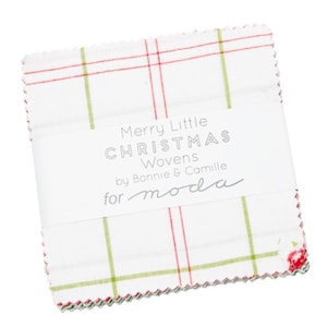 Merry Little Christmas WOVEN Charm Pack by Bonnie and Camille from Moda Fabrics