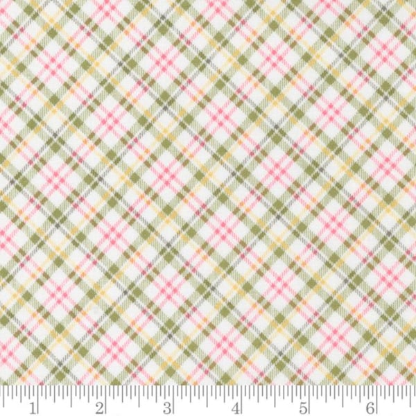 Renew - Check Plaid Lt Green Grass by Sweetwater from Moda Fabrics