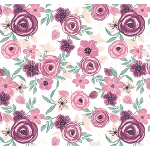 Poly Spandex KNIT Prints - Flowers from David Textiles Fabrics