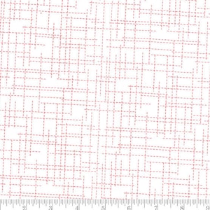 Modern BG Colorbox - Crosshatch White by Zen Chic from Moda Fabrics