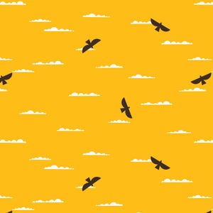 Rocky Mountains - Cloud Soaring Poplin from Birch Organic Fabric