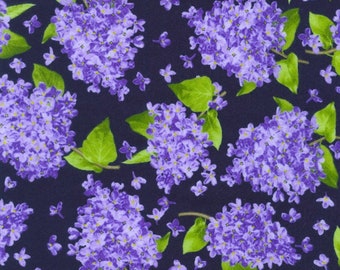Flowerhouse FLANNEL - Floral Lupine from Robert Kaufman Fabrics