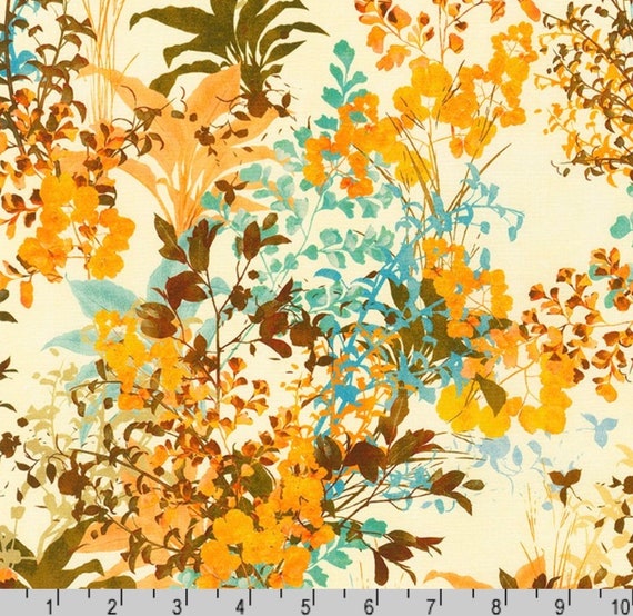 Sienna Foliage Floral Sundance From Robert Kaufman Fabrics 
