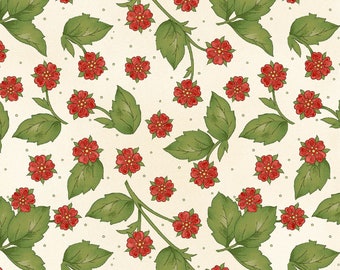 From the Farm - Strawberry Blossoms Natural by Kris Lammers from Maywood Studio
