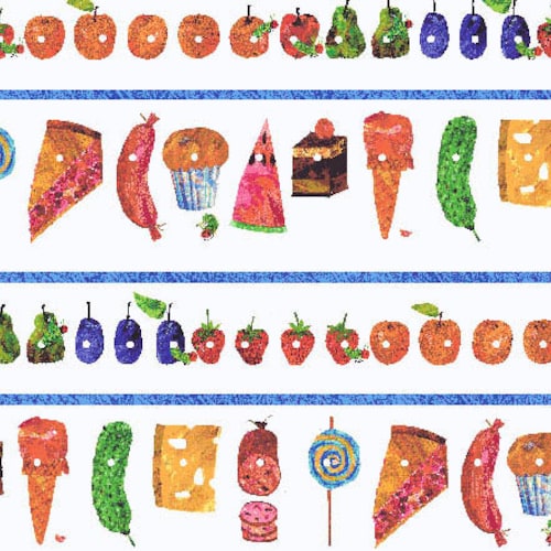 Printable Hungry Caterpillar Food