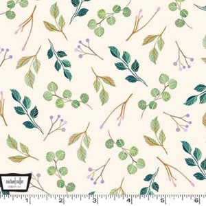 English Garden - Tossed Sprigs Cream from Michael Miller Fabric