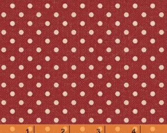 Market Place - Dots Red by Sue Schlabach from Windham Fabrics