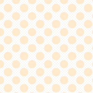 Dots and Posies - Dots on Dots White from Poppie Cotton Fabric