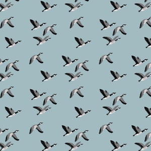 100% Wool Fabric - Goose Wings