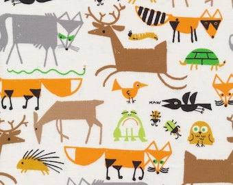 Forest Friends by Ed Emberley from Cloud 9 Fabrics