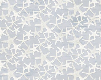 海のささやき - P & B Textiles 生地のヒトデ柄