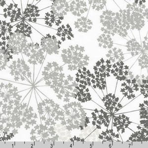 Blueprint Basics WIDE - Floral Fog 108 Inches Wide from Robert Kaufman Fabrics