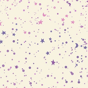 Astrologika - Star Splatter Unicorn van Andover Fabrics
