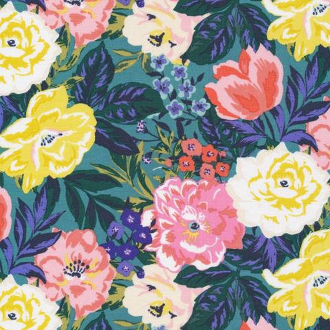 Perennial Bouquet From Cloud 9 Fabrics - Etsy
