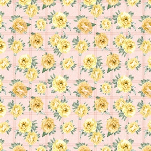 Juliette - Picnic Bunches Petal Pink by Whistler Studios from Windham Fabrics