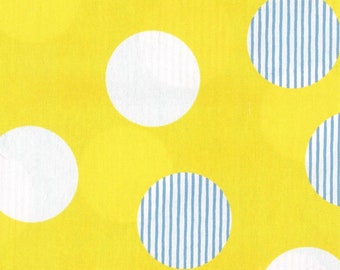 Simple OXFORD - Prickig Gul från Kokka Fabric