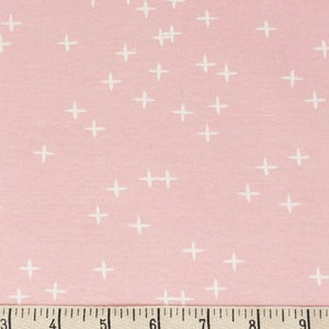Mod Basics 3 KNIT - Wink Blush Pink from Birch Organic Fabric