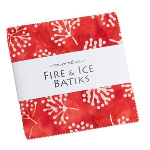 Fire And Ice Batiks Charm Pack from Moda Fabrics