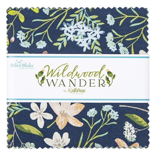 Wildwood Wander - 5 inch Stacker Charm Pack from Riley Blake Fabric
