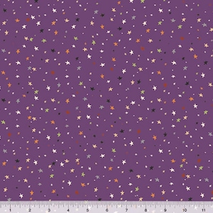 Scaredy Cats - Twinkle Purple from Windham Fabrics