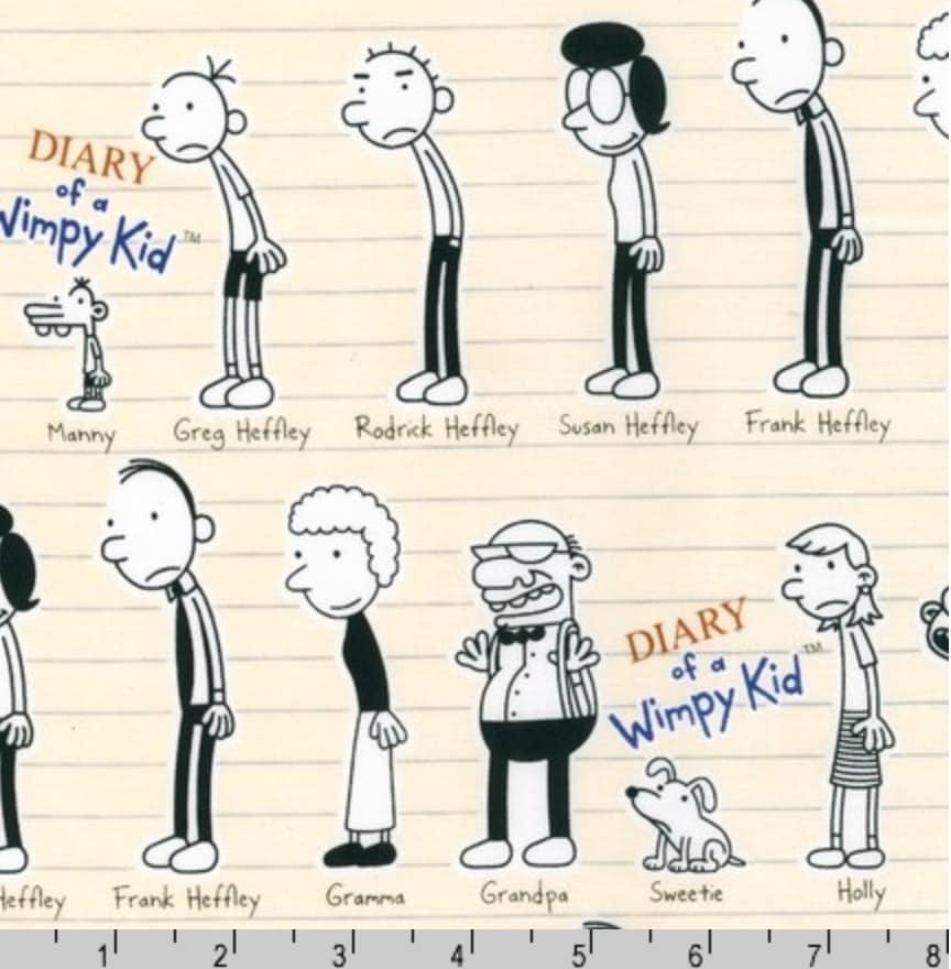 Diary Of A Wimpy Kid Book 1 Characters