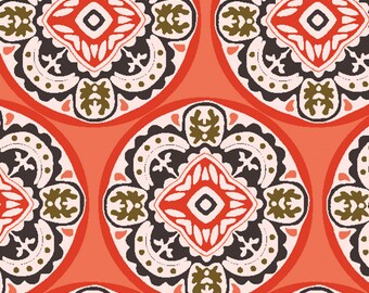 Glorious Garden - koraaltegels van Quilter's Palette Fabric