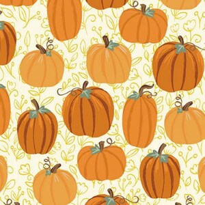 Fall Harvest - Pumpkins Orange from Paintbrush Studio Fabrics