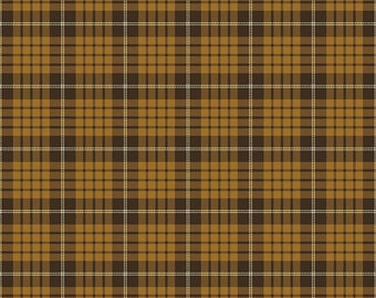 Awesome Autumn - Plaid Sienna by Sandy Gervais from Riley Blake Fabric