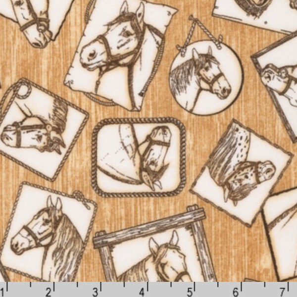 Band of Horses - Horses Natural by Kate Ward Thacker from Robert Kaufman