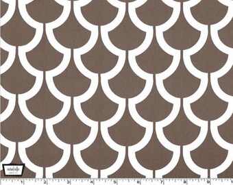 Bekko - Home Décor Cotton Sateen - Billow Brown - by Trenna Travis from Michael Miller