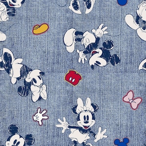 Mickey and Minnie Mouse - Mickey Full Character Badge from Springs Creative Fabric