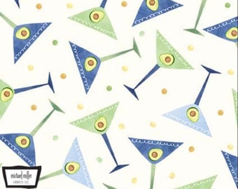 Avo Great Day - Crema Guacatail di Michael Miller Fabric