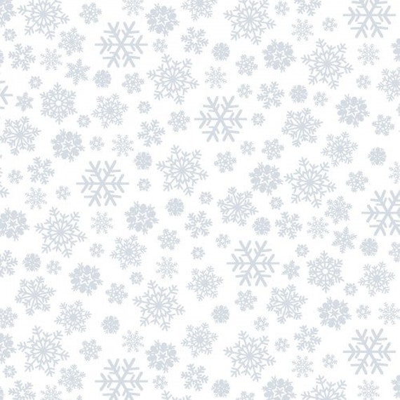 Quilters Flour II Snowflakes From Henry Glass Fabric | Etsy