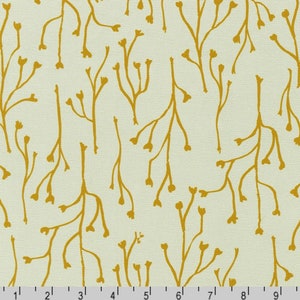 Riverbend Big Sur CANVAS - Sprigs Sand from Robert Kaufman Fabrics