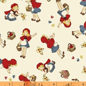 Little Red Riding Hood - Ivory by Whistler Studios from Windham Fabrics
