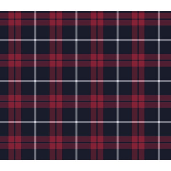 Plaid Flannel Red Black from David Textiles Fabrics