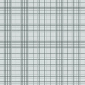 Pode incluir: Um padrão sem costura de xadrez cinza e branco. O padrão é composto por linhas finas e grossas que se cruzam para criar um design xadrez.