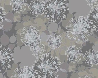 Gala - Burst Floral Storm Grey de Whistler Studios de Windham Fabrics