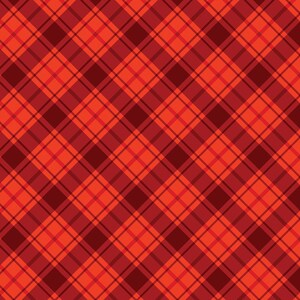 Pode incluir: Um padrão sem costura de xadrez diagonal vermelho e marrom.
