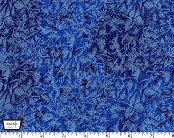Fairy Frost - Blue- Cotton Print Metallic from Michael Miller