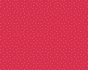 Strawberry Jam - Dainty Dots Red from Andover Fabrics