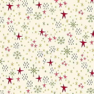 Bird Humbug - Primera nevada a la luz del día de Andover Fabrics