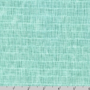 Horizon - Crosshatch Texture Spa Aqua from Robert Kaufman Fabric