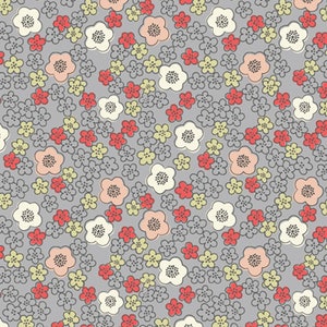 Flo’s Little Flowers - Ditzy Grey from Lewis and Irene