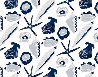 By The Sea - Shell White from Andover Fabrics