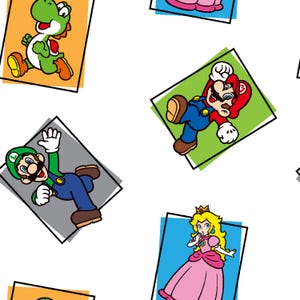 Nintendo - Character Color Block from Springs Creative Fabric