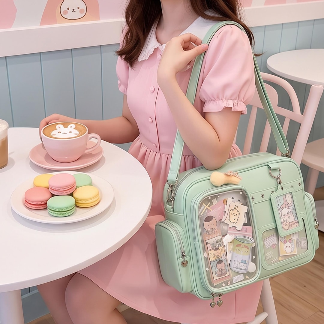 Ita Bag , Large Capacity Idol Fan Backpack & Crossbody Bag, Anime Pin Display Bag for Fans - Etsy