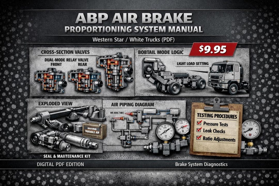 ABP Air Brake Proportioning System Manual — Western Star White Trucks ...