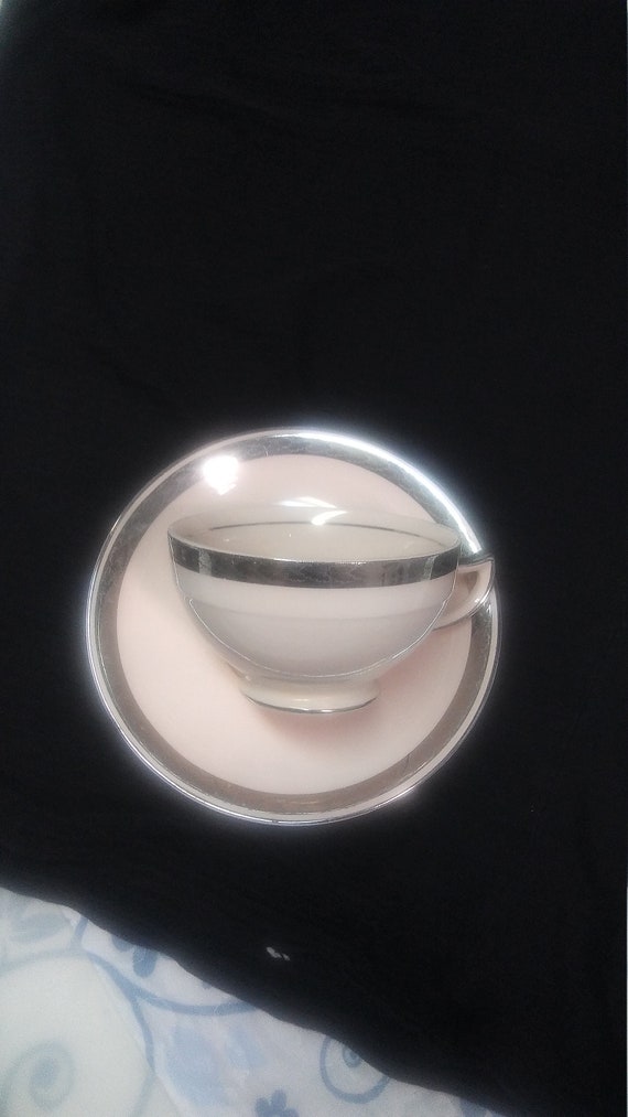 Vintage Limoges Single Serve Tea Set with Cream Serv… Gem