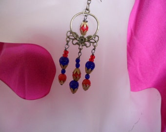 Vintage Look N Colorful Dangling Earrings